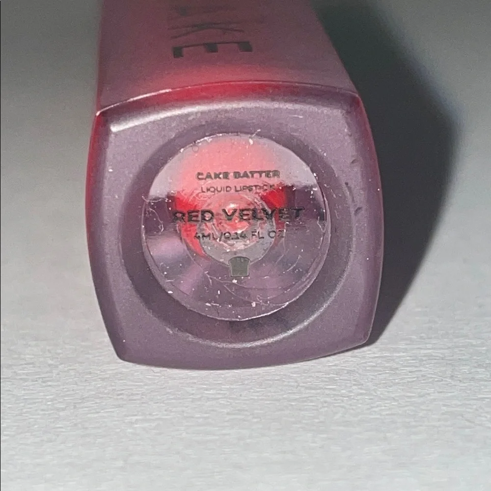 POUND CAKE   Cake Batter Liquid Lipstick Red Velvet